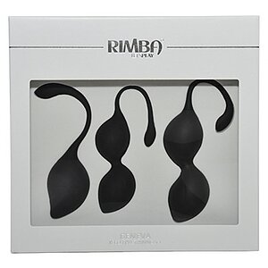 Set Bile Vaginale Geneva Kegel Negru Thumb 1