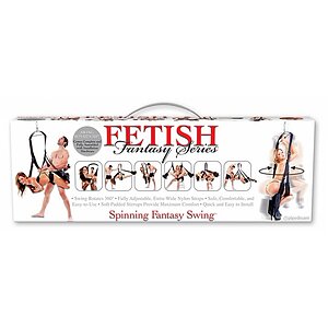 Leagan Spinning Fetish Negru Thumb 4