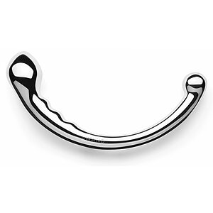 Dildo din Oțel Inoxidabil Le Wand Hoop Argintiu Thumb 7