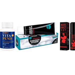 Pachet Maraton Viril: Kit 3-în-1 pentru Erecție Max Thumb 1