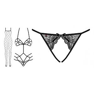 Pachet Seducție Totală: Kit Servitoare și Catsuit Thumb 1