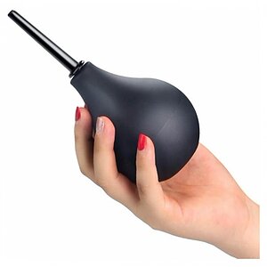 Irigator Bondage Fetiș Deluxe Negru Thumb 1