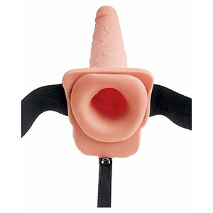 StrapOn 21cm Cu Ejaculare Hollow Thumb 3