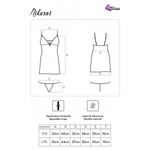 Chemise LivCo Nikaras Negru L-XL Thumb 4