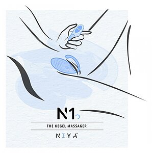 NIYA 1 Vibrating Kegel Massager Albastru Thumb 5