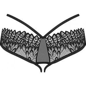 Chilot Obsessive Donarella Decupat Negru XS-S Thumb 5