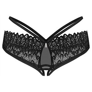 Chilot Obsessive Donarella Decupat Negru XS-S Thumb 3