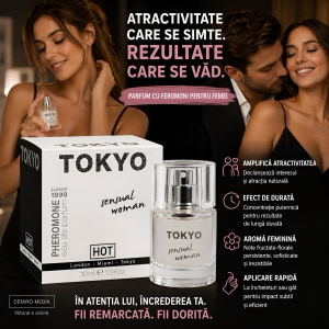 Parfum Cu Feromoni Femei Senzuale Tokyo 30ml Thumb 3