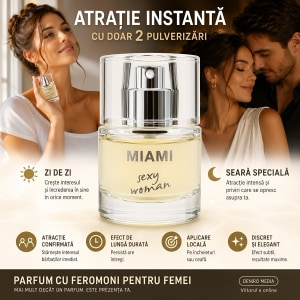 Parfum cu Feromoni Miami Woman 30ml Thumb 3