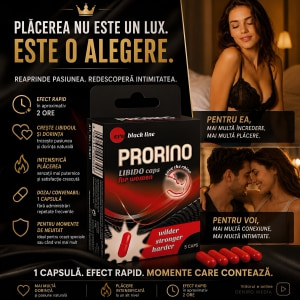 Pastile Femei Prorino Libido Caps 5 capsule Thumb 1