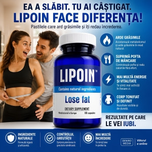 Pastile Lipoin Pentru Arderea Grăsimilor 60buc Thumb 3