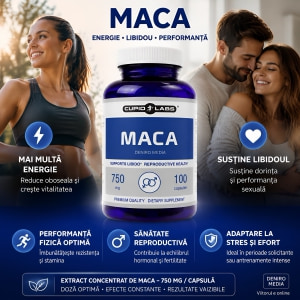 Pastile Maca 750mg 100 capsule Thumb 6