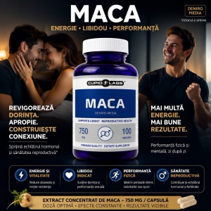 Pastile Maca 750mg 100 capsule Thumb 4