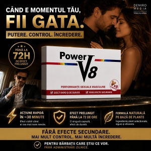 Pastile Pentru Erecție Și Potență Power V8 8buc Thumb 1
