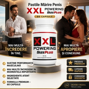 Pastile Mărire Penis XXL Powering Size Plus 60capsule Thumb 1