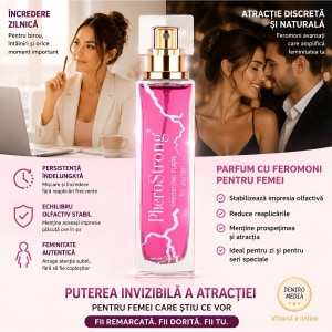 PheroStrong Femei 50 ml — Parfum cu Feromoni, Magnetism Thumb 7