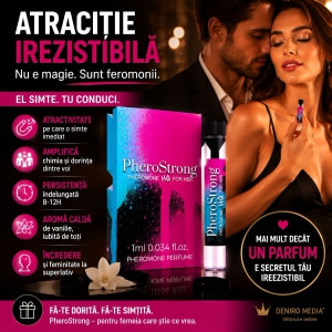 PheroStrong Pheromone Pentru Ea — Aromă Florală Distinctă 1ml Thumb 1