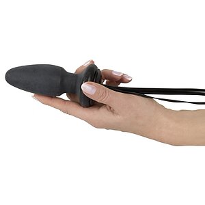 Plug Anal Ajustabil Cu Vibrații Funny Hills Negru Thumb 3