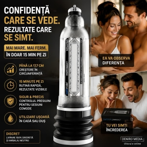 Pompă Penis Hydromax 7 Transparent Thumb 5