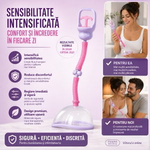 Pompă Stimulare Clitoridiană Transparent Thumb 2