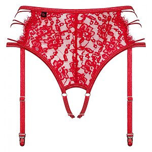 Portjartier Obsessive Rediosa Rosu L-XL Thumb 2