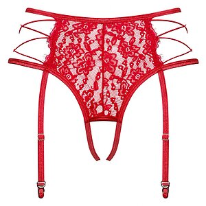 Portjartier Obsessive Rediosa Rosu L-XL Thumb 3