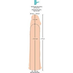 Prelungitor Penis Silicone Extension Thumb 7