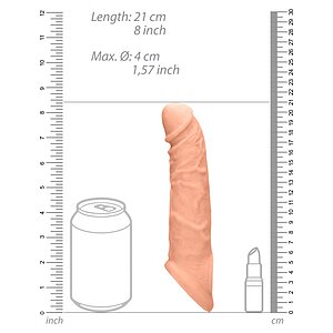 Prelungitor Penis Sleeve 21cm Shots Thumb 4