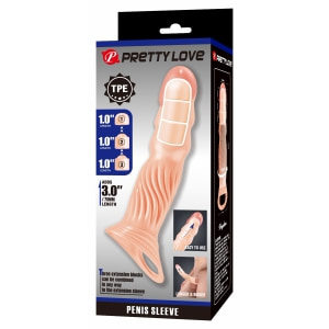 Pretty Love — Extensie Penian Realistă Din TPE Thumb 7