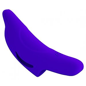 Pretty Love Delphini – Vibrator De Deget 10 Moduri, Compact Albastru Thumb 6