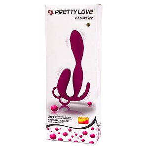 Pretty Love Flowery – Plug Reîncărcabil 30 Funcții Roz Thumb 1