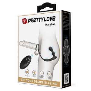 Pretty Love Marshall Inel Vibrant 12 Moduri Reîncărcabil Negru Thumb 19