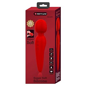 Pretty Love Meredith — Wand 7 Moduri, 21.5 cm, Roșu Thumb 14