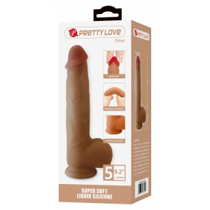 Pretty Love Orton - Dildo Realist Din silicon, Ventuză Thumb 11