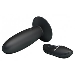 Anal Plug Love Remote Control Vibrating Negru Thumb 1