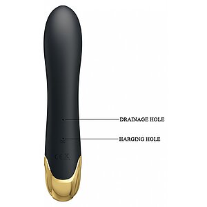 Vibrator Pretty Love Royal Pleasure Naughty Play Negru Thumb 5