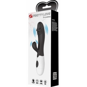 Pretty Love Snappy Black — Iepuraș Dual, 30 Moduri Negru Thumb 12