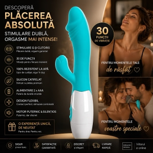 Pretty Love Snappy Rabbit Punct G, 30 Funcții Albastru Thumb 5