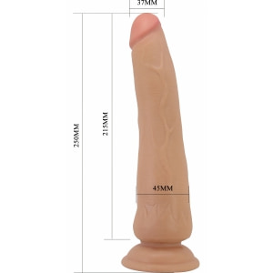 Pretty Love Tiemeyer 25 cm, Piele Glisantă și Ventuză Thumb 4