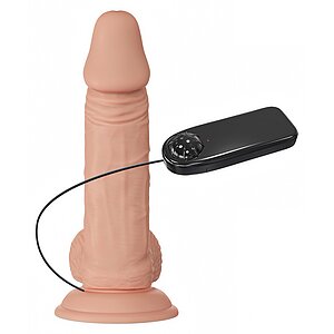 Pretty Love Zebulon — Vibrator Realist 19,4 cm cu Ventuză Thumb 2