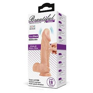 Pretty Love Zebulon — Vibrator Realist 19,4 cm cu Ventuză Thumb 10
