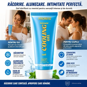 PRORINO Cooling Gel – Efect de Răcire Cu Mentol 100ml Thumb 3