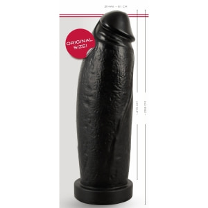 Realistixxx Real Giant XXL, 29,8×9,1 cm cu Ventuză Negru Thumb 14