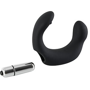 Rebel Prostate Stimulator Negru Silicon Thumb 5