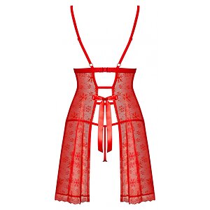 Costum Obsessive Claussica Roșu XS-S Thumb 3