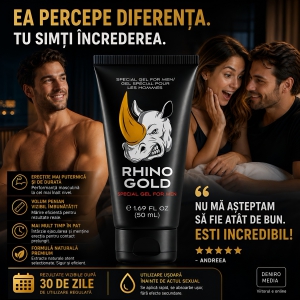 Rhino Gold Gel Mărire Penis 50ml Thumb 1