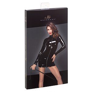 Rochie Noir Handmade F187 Negru L Thumb 2