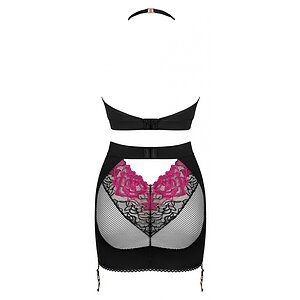 Set Top Skirt Rosenty Negru XS-S Thumb 3