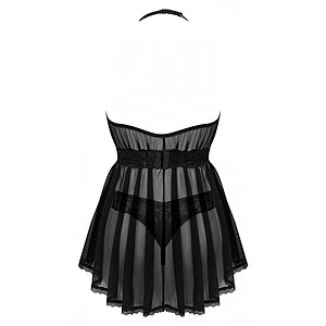 Babydoll Obsessive Serafia Negru XS-S Thumb 3