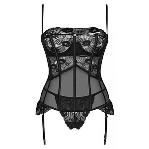 Corset Obsessive Serena Love Negru M-L Thumb 2